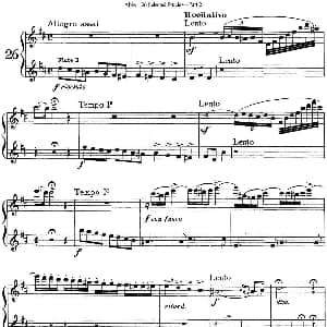 长笛曲谱 | 阿尔泰斯26首精选长笛练习曲 NO.26 Altes 阿尔泰斯