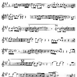 萨克斯谱 | 说你说我