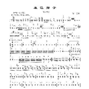 康巴弦子_歌曲简谱_词曲: 谭勇