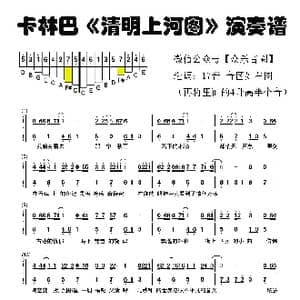 清明上河图_歌谱投稿_词曲:高进 高进