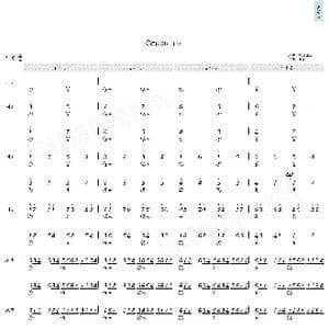 卡农_歌曲简谱_词曲: 约翰 帕赫贝尔