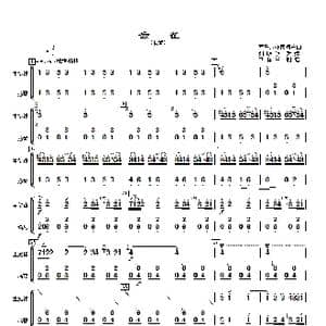 云雀_歌曲简谱_词曲: 刘明源改编