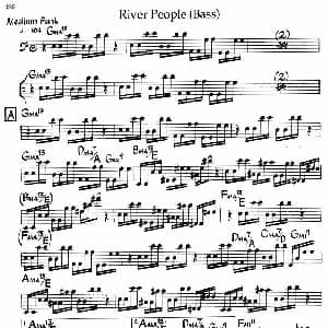 River People 钢琴谱