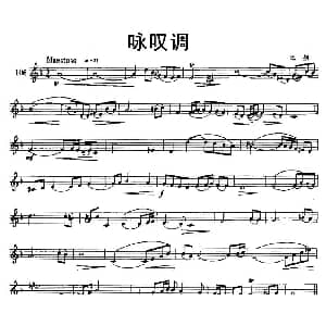 咏叹调 小号 巴赫