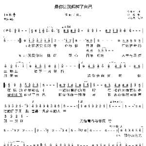 是你让我超越了自己_歌曲简谱_词曲:李维福 舒楠