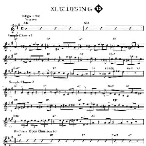 萨克斯谱 | Jazz Patterns For Improvisation Bb Frank Mantooth 12