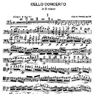 CELLO CONCERTO in B minor 大提琴