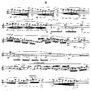 萨克斯谱 | 15首现代派练习曲 9 迪朗哥