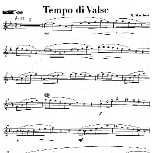 萨克斯谱 | Tempo di Valse M Marchesi