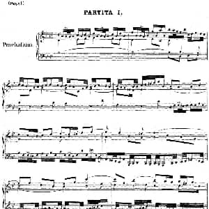 帕蒂塔6首德国组曲 钢琴谱 帕蒂塔