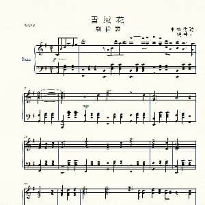 雪绒花 钢琴谱 奥斯卡 汉默斯坦二世 理查德 罗杰斯