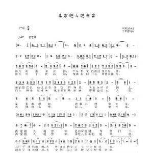 离家越近越想家_民歌简谱_词曲:刘岐山 于珂群
