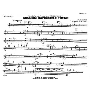 不可能的任务 电影 007 管乐团分谱