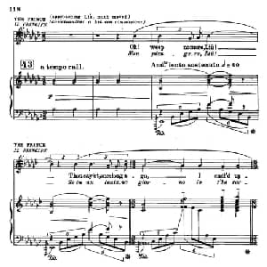 图兰朵公主 三幕五场歌剧_外国歌谱_词曲: 普契尼