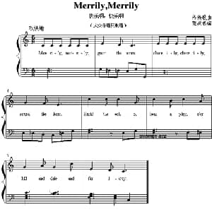 Merrily,Merrily_外国歌谱