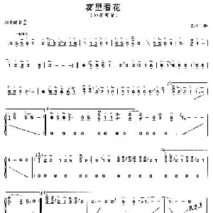 古筝谱 | 雾里看花 孙川