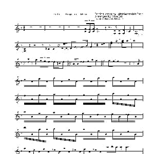 小提琴谱 | Tocatta and Fugue in D Minor 小提琴谱