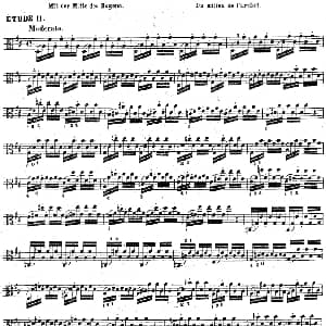 克莱采尔 中提琴练习曲40首 ETUDE 11 13