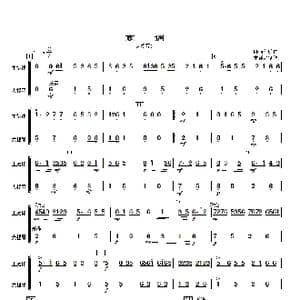 京调_歌曲简谱_词曲: 顾冠仁编曲