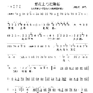 山东梆子 梨花上马把鞭摇 老山羊 樊梨花唱段 刘桂松