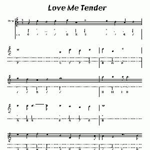 口琴谱 | Love Me Tender 布鲁斯