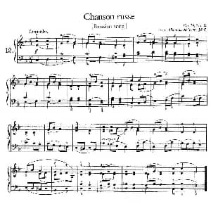 Album for the Young Op.39 钢琴谱 彼得 伊利奇 柴可夫斯基