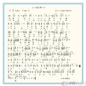 万里明月照红莲_歌谱投稿_词曲:天边阿彪 天边阿彪