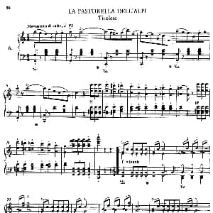 Soirées Musicales S.424 钢琴谱 李斯特改编