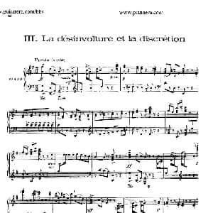 Les Soirees De Nazelles 钢琴谱 弗朗西斯 普朗克