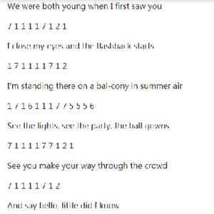 Love story_歌谱投稿