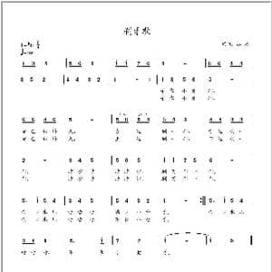 涮牙歌_歌曲简谱_词曲:冰凌 冰凌