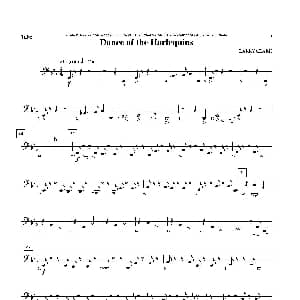 Dance of Harlequins 大号分谱