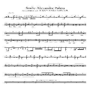 Smile 架子鼓谱