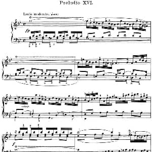 巴赫 平均律钢琴曲集 第一卷 之前奏曲 钢琴谱 巴赫