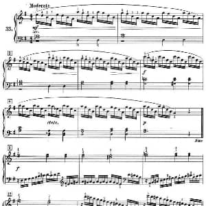 50首莱蒙钢琴练习曲 作品37 钢琴谱 莱蒙