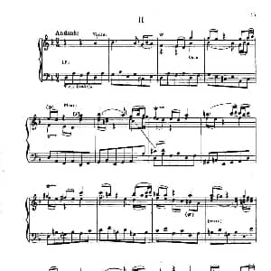 Brenburg Concerto No 2 in F Maj BWV 1047 钢琴谱 约翰 塞巴斯蒂安 巴赫