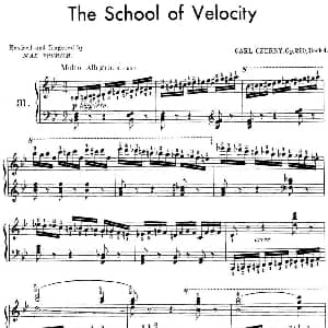 40首车尔尼Op.299钢琴快速练习曲 钢琴谱 车尔尼