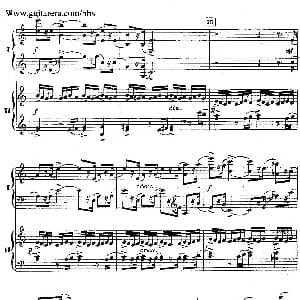 Rhapsody On A Theme Of Paganini Op.43 钢琴谱 谢尔盖 拉赫玛尼诺夫 Sergei Rachmaninov