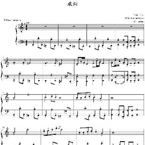 欢沁 钢琴谱 林海