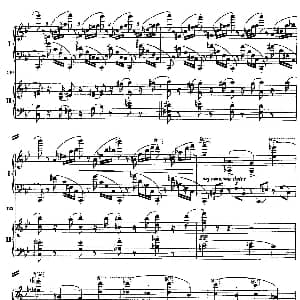 降B大调第二钢琴协奏曲 钢琴谱 约翰内斯 勃拉姆斯