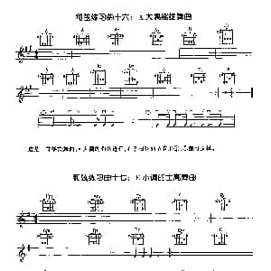 ​电吉他和弦练习曲 吉他谱