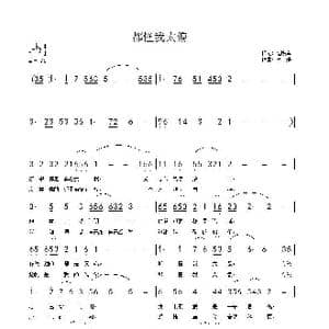 都怪我太傻_歌谱投稿_词曲:高明军 李瑞