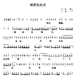 粤曲 桃花处外开 何萍