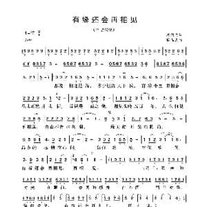 有缘还会再相见_歌曲简谱_词曲:温喆吉 雷远生