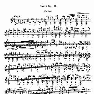 小提琴谱 | 巴赫小提琴协奏曲 三