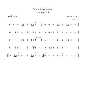 Let's Play Again_歌曲简谱_词曲: Hanz Zimmer