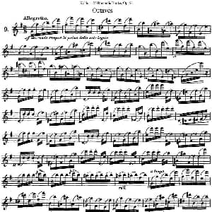 长笛曲谱 | 25首浪漫练习曲作品66号 NO.9 Kohler 柯勒