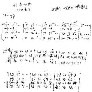 北京印象_歌谱投稿_词曲:车行 陈光曲 明子琪编合唱​