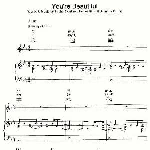 萨克斯谱 | You're beautiful