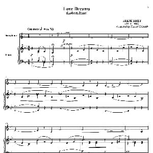 萨克斯谱 | Love Dreams 萨克斯 钢琴伴奏